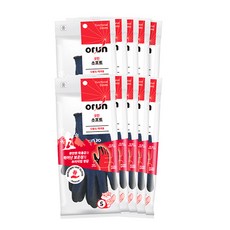 orun 柔軟的冬季 NBR 塗層手套 S 2p 套組, 靛青, 10套