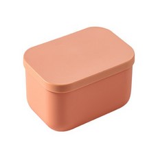 附蓋物品或衣物收納箱, 橘色, 1個