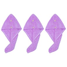 Ahope 小熊鈕扣乾髮帽, IT-06, 3個