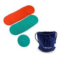 i-Scream 洋宿推薦迷你雙面1記號筆30p+收納袋套組, 1套