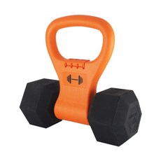 KU SPORTS 可調式重量 CrossFit 舉重啞鈴壺鈴握把, 混合色, 1個