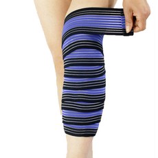 Foblox 運動貼布護膝 藍色, 1個