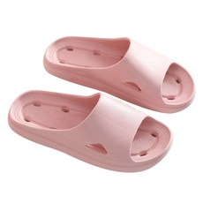 Caris 基本圓頭拖鞋 浴室拖鞋 粉紅色, 1個