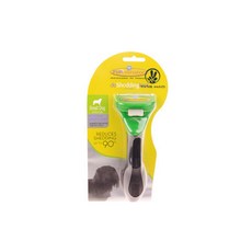FURminator 狗毛梳長毛 S, 綠色, 1個
