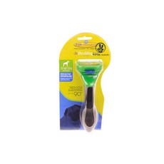 FURminator 去毛工具 狗梳 貓梳 刷 毛 去毛 刷/梳, 綠色, 1個
