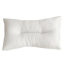 AIRE 拉鍊頸枕, 白色的