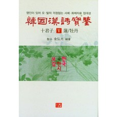 韓國漢詩寶鑑 十君子 蓮/牡丹 5, 金洪光, 多雲泉