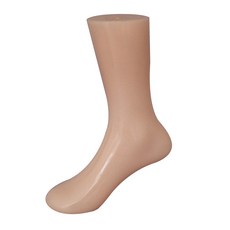 女款磁吸式塑膠襪子模特腳型, 膚色, 1個