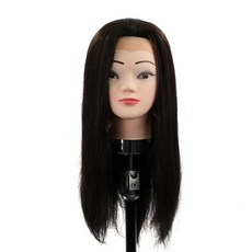 練習用人體頭皮假髮 CP18 45.7cm, 混色, 1個