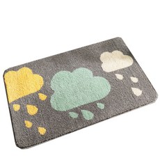 TCR 圓點浴室吸水門墊40 x 60 cm, E, 1個