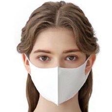 안티바 쿨 매쉬 항균 패션 마스크 화이트 M, 1개입, 4개