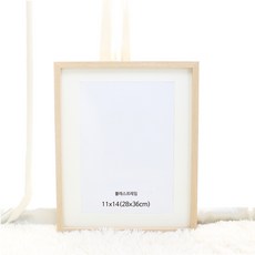 木質相框, 淺木色