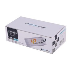 union plus 黏貼式名牌夾板 75 x 29 mm P-7529B 50入, 混合色, 1個