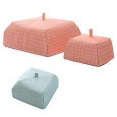 質感幾何印花折疊保溫菜罩 2入組, 隨機發貨