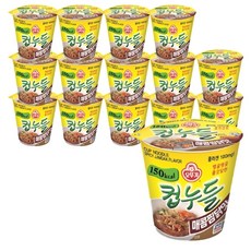 오뚜기 컵누들 매콤찜닭맛 45.5g, 15개