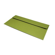 彩色信封袋 水貂毛紙 25 綠豆 220*105mm 120g 50入, 1個