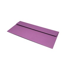 彩色信封Pantone Mink紙 39 紫紅色 175*85mm 50入, 1個
