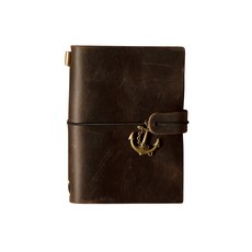 皮革萬年日記本, 深咖啡