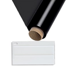 Energy Guard 隔熱靜電玻璃貼膜, 黑色(遮光)