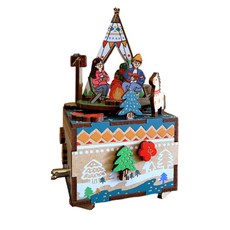 DOING JEJU 濟州露營DIY音樂盒, 混色