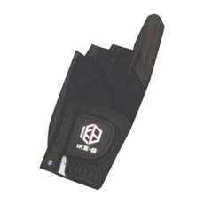 IKE-B 保齡球手套 一隻手 左手, 黑色的