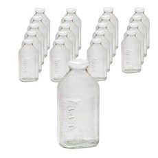 Del Monte果汁玻璃瓶 白色, 500ml, 20入