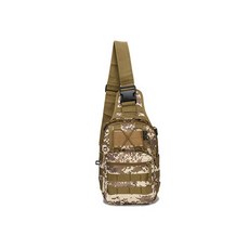 히트몬스터 낚시 보조 어깨가방, 갈색혼합