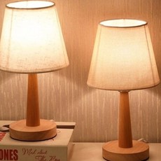 코코팡 라탄 스타일 LED 협탁 미니 조명 + USB 전원 아답터, 갓 스타일