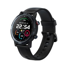 [쿠팡수입] 헤이로우 헬로우 RT 스마트워치 + USB 충전 케이블, 블랙