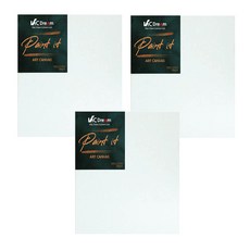 VIC DREAM 專業方形棉帆畫布, 30號, 3個