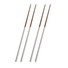 휴바트 말라스 원목 젓가락 2벌, 라이트그레이, 단품, 2개