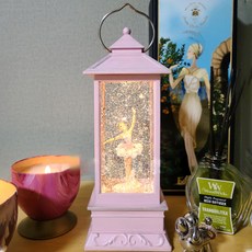 Mari Deco 芭蕾舞女LED小夜燈, 粉色