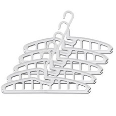 All-in-one Nueve 衣架, 白色, 5個