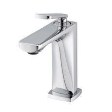 潮流洗臉1孔高級水龍頭 鉻鍍光 RA-340, 1個