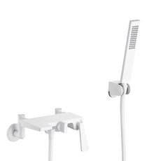 時尚淋浴豪華浴室水龍頭啞光白色 RA-600, 1個