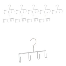 MAWA 包和腰帶的防滑衣架 GH, 銀, 10個