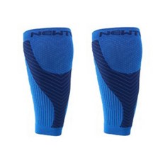 NEWTOP 頂級小腿套 螢光藍 / 海軍藍 2入, 螢光藍/海軍藍