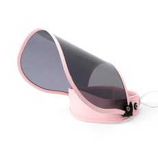 攜帶式防紫外線遮陽帽, 粉色的