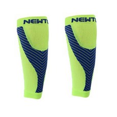 NEWTOP 頂級小腿套 螢光綠 / 藍色 2入, 螢光綠/藍色