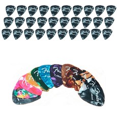 賽璐珞吉他彈片 水滴型 隨機出貨 100片, 1個