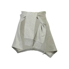 女款素色遮臀綁帶裙