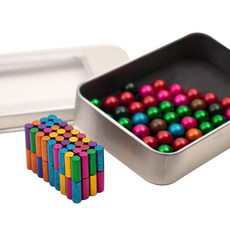 ARTJOY Neocube彩虹磁棒短+鐵殼, 混色