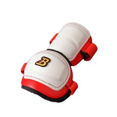 BELGARD 寬版棒球打擊護臂, 白色 黑色