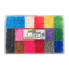 16色DIY串珠材料 5mm, 混色, 1套