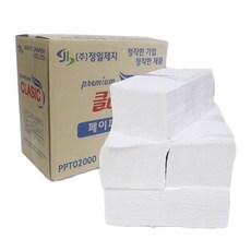 經典雙層擦手紙, 4000入, 1個