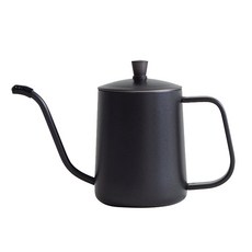 dhk 細口不鏽鋼手冲咖啡壶 黑色, 350毫升, 單色