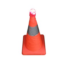 LED安全三角錐折疊式, 1個