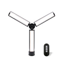 휴라이즈 개인방송 조명 촬영용 장비 LED 라이트 + 리모콘, HR-R100 Ylight, 1개