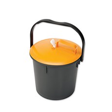 加蓋密封廚餘桶 5L, 混色