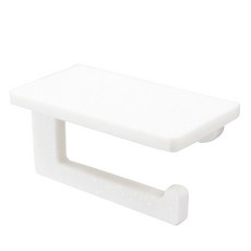 Ihana Home 大理石紋衛生紙架, 白色, 1個